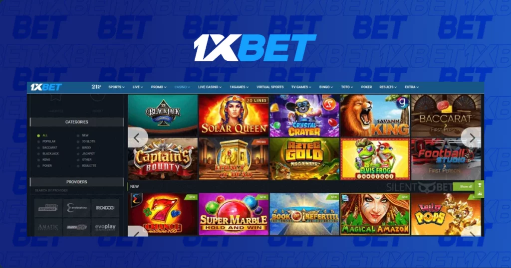 1xBet Top Online Slots