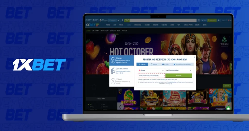 How to Register and Get Bonus 1xBet