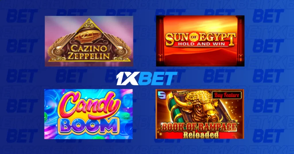 Popular Slot Games at 1xBet
